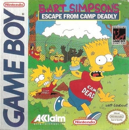 Cover Simpsons, The - Escape from Camp Deadly for Game Boy